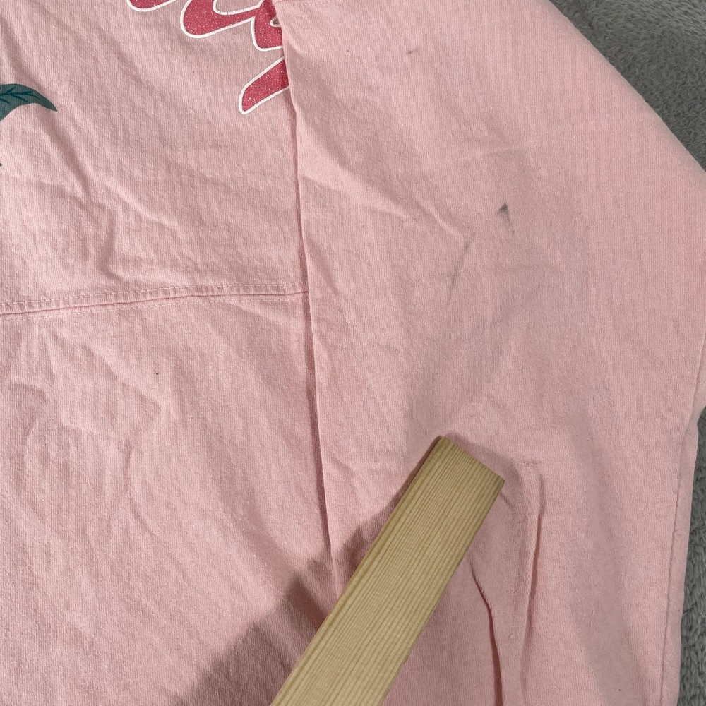 Disney Epcot Spirit Jersey Womens XL Pink 2019 Flower Garden Minnie Long Sleeve - Picture 3 of 8